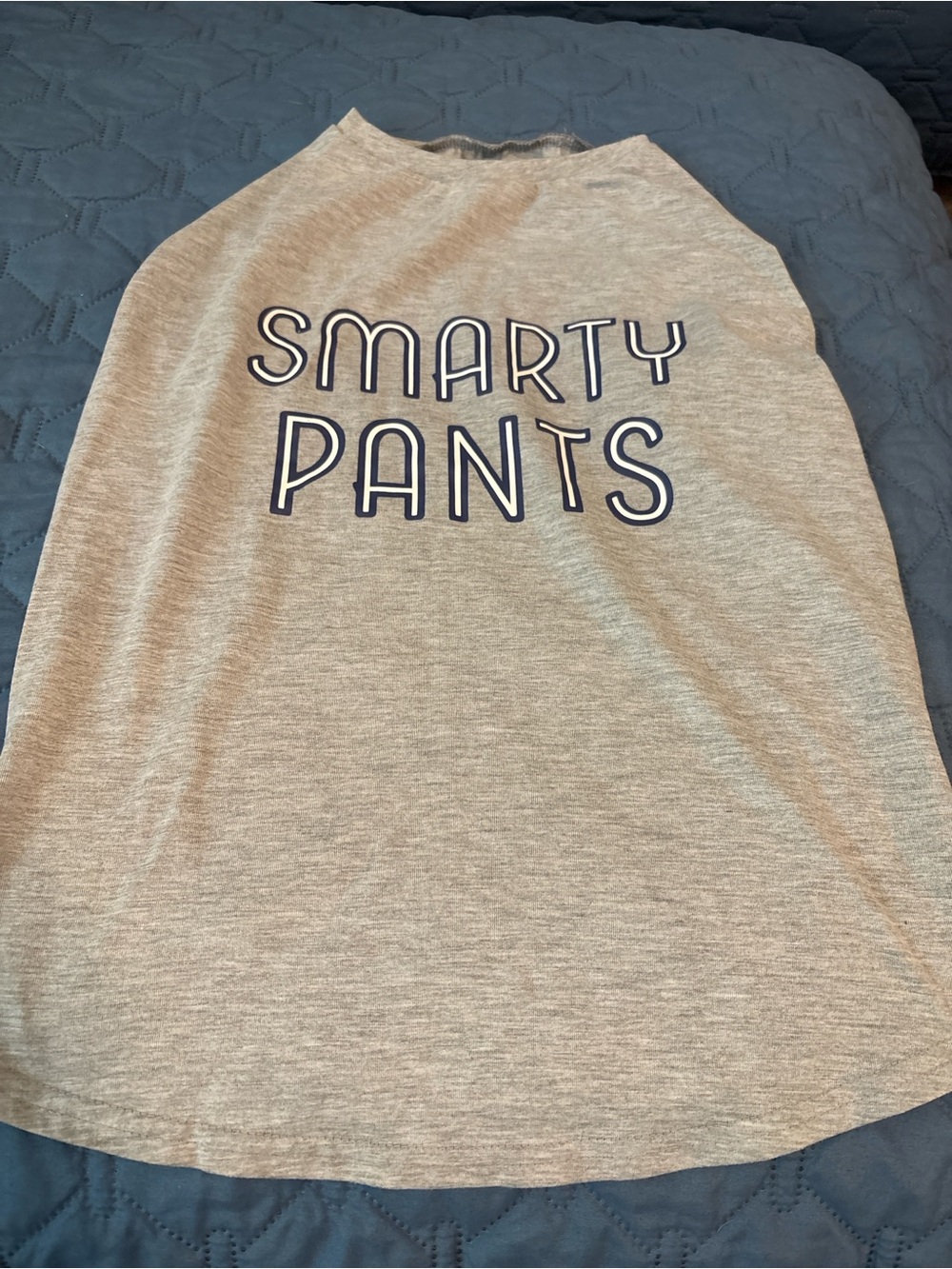 Top Paw Gray 'Smarty Pants' Dog Tee